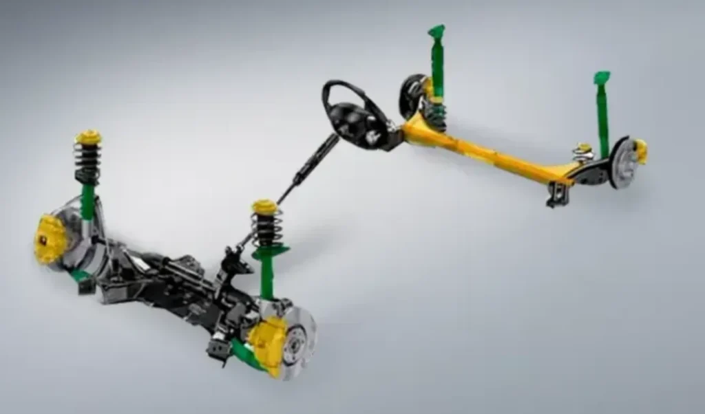 MG5 Front MacPherson Suspension